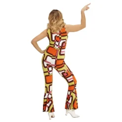 70-luvun Jumpsuit Naisten Naamiaisasu