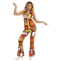 70-luvun Jumpsuit Naisten Naamiaisasu