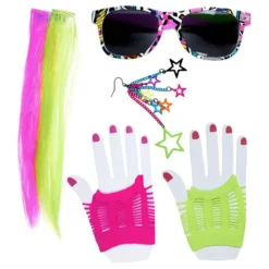 80-luvun Neon Asustesetti