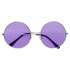 70-luvun Silmälasit Violetti