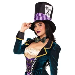 Mad Hatter Jumpsuit Deluxe Naamiaisasu