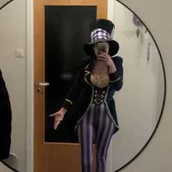 Mad Hatter Jumpsuit Deluxe Naamiaisasu