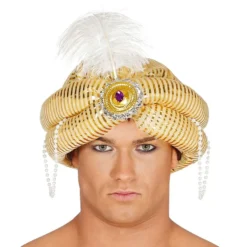 Maharaja Kultainen Sulkakoriste
