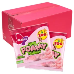 Malaco Zoo Sour Foamy Monkey Suurpakkaus