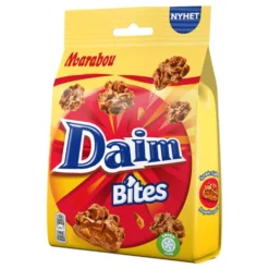 Marabou Daim Bites -karkkipussi