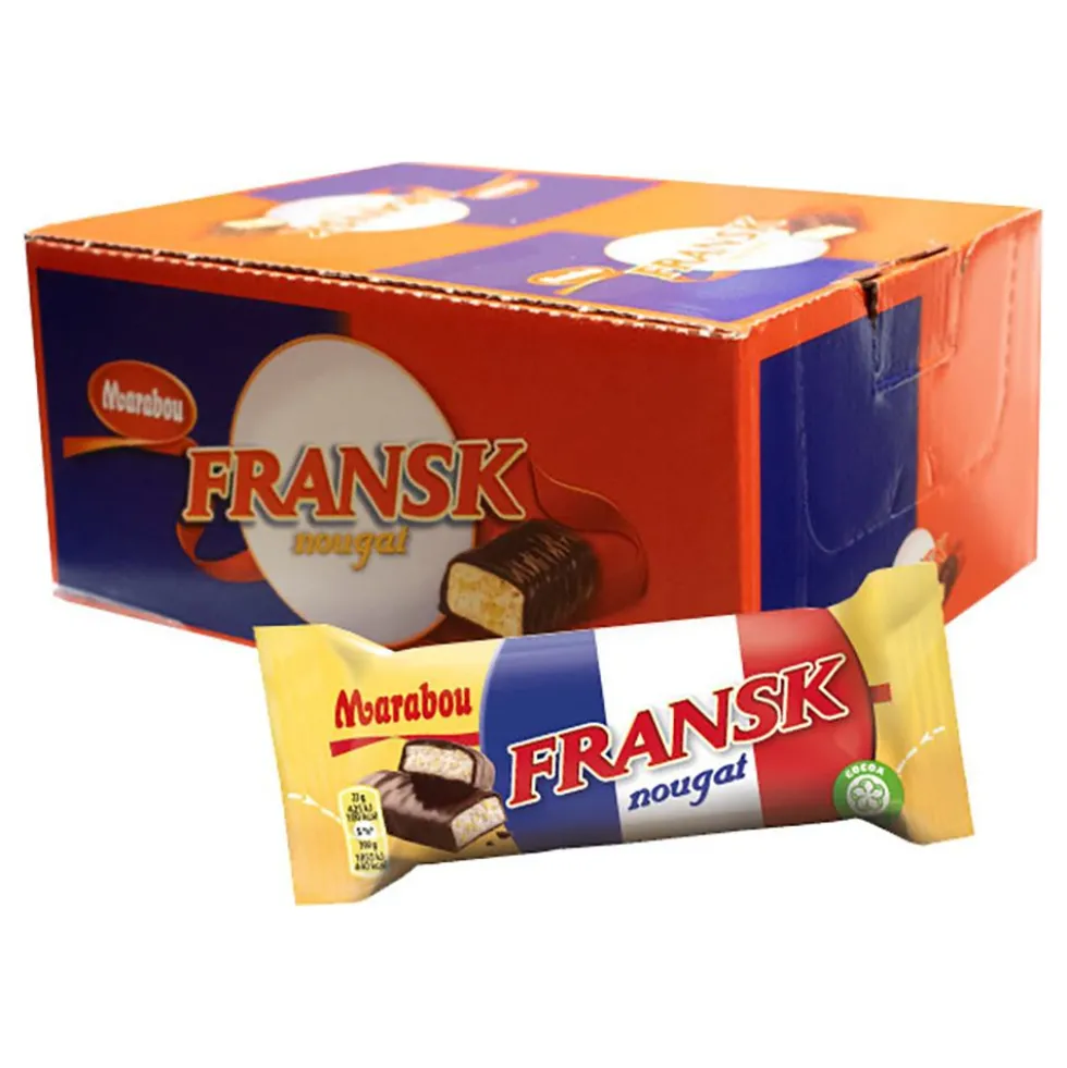 Marabou Dubbel Fransk Nougat Suurpakkaus