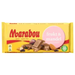Marabou Hedelmää & Mantelia Suklaalevy