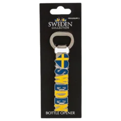 Matkamuisto Pullonavaaja Magneetti Sweden