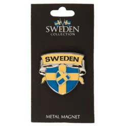 Matkamuisto Ruotsi Kilpi Magneetti