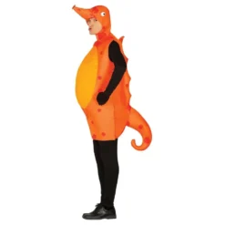 Merihevonen Oranssi Naamiaisasu