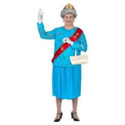 Miespuolinen Queen Elizabeth Naamiaisasu