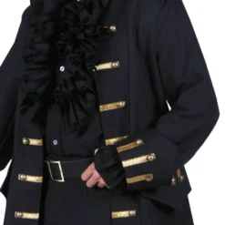 Miesten Musta Pirattiviitta Deluxe
