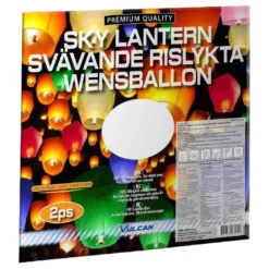 Moniväriset riisilyhdyt