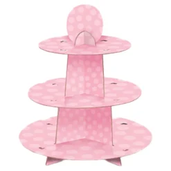 Muffiniteline Baby Shower Vaaleanpunainen
