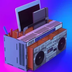 Mustard Boom Box Pöytäjärjestelijä