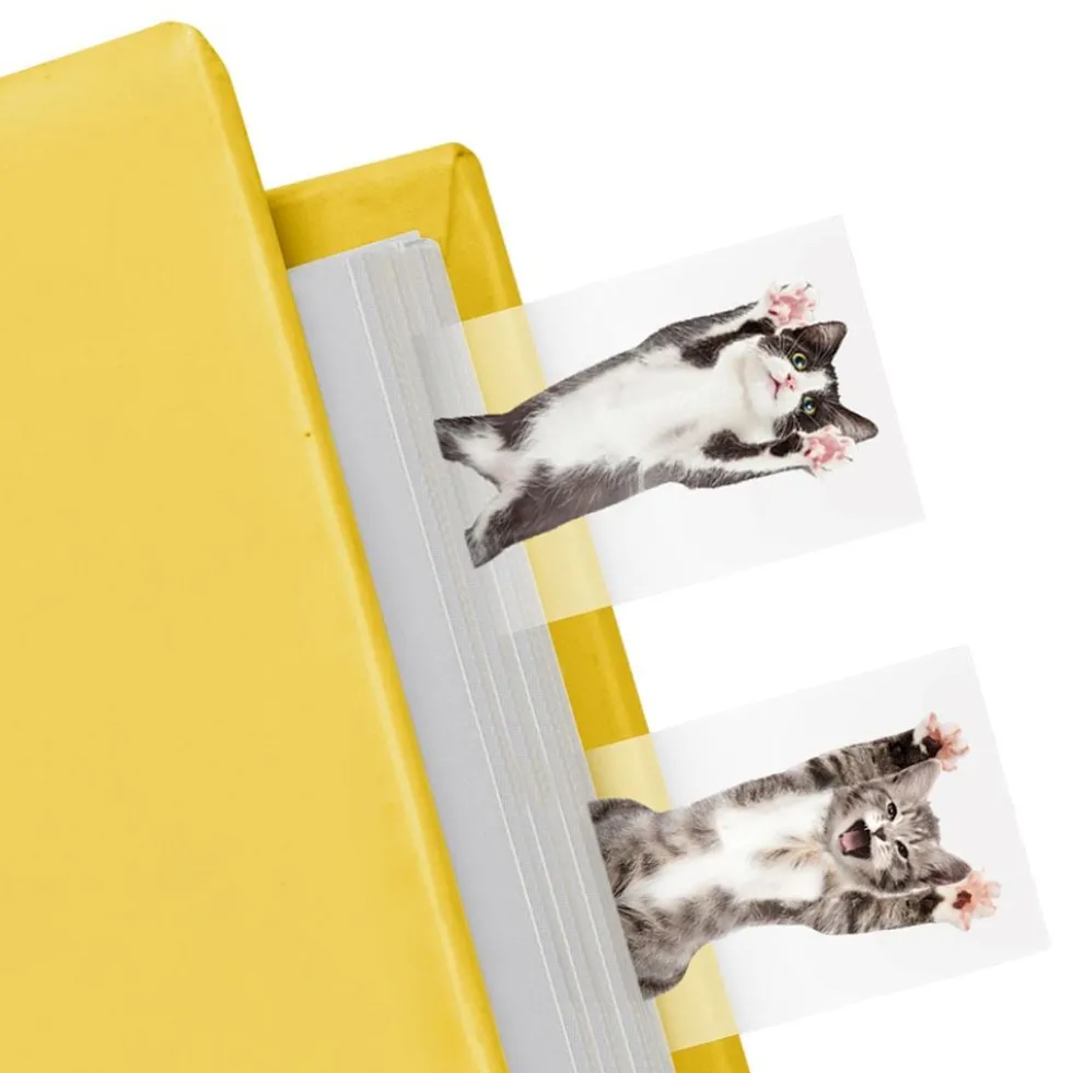 Mustard Cat in a Book Kirjanmerkit