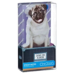 Mustard Dog In A Box Sticky Notes -muistilaput