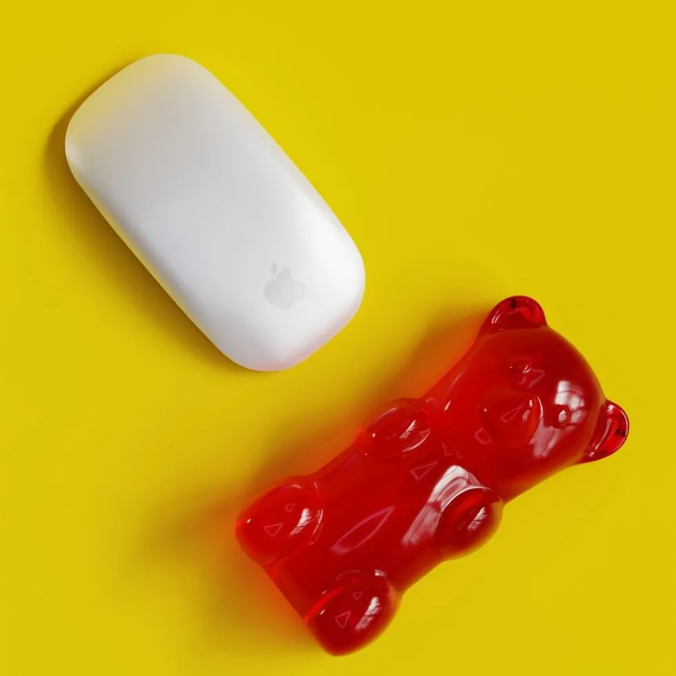 Mustard Kumikarhu Rannetuki Punainen