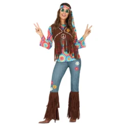 Naamiaisasu Hippie Nainen