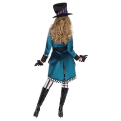 Naispuolinen Mad Hatter Deluxe Naamiaisasu