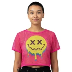Naisten Mesh Acid T-paita
