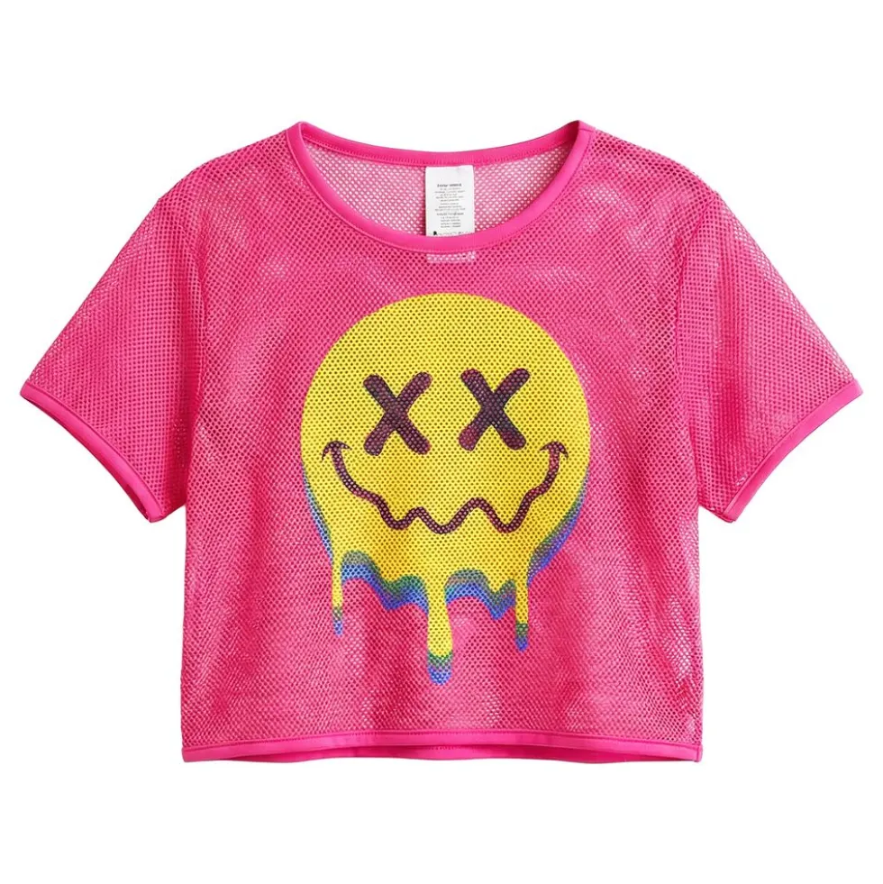 Naisten Mesh Acid T-paita