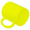 Neonkeltainen muki