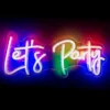 Neonkyltti Let's Party