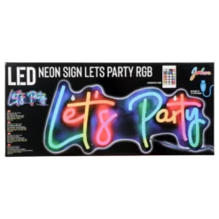 Neonkyltti Let's Party