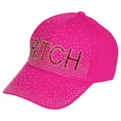 Neonpinkki Bitch-lippis