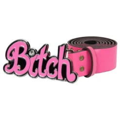Neonpinkki Bitch-Vyö