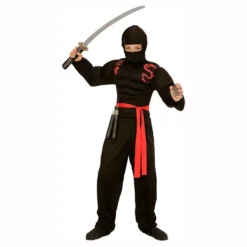 Ninja Lihaksilla Lasten Naamiaisasu