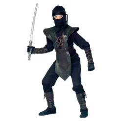 Ninja Master Jumpsuit Lasten Naamiaisasu