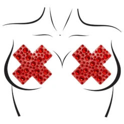 Nipple Covers Jewels X Punainen Deluxe