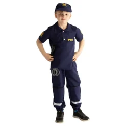Norjalainen Poliisi Lasten Naamiaisasu