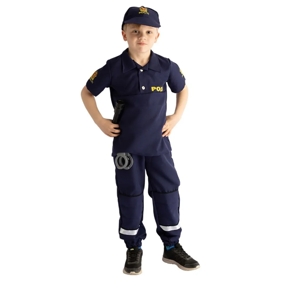 Norjalainen Poliisi Lasten Naamiaisasu