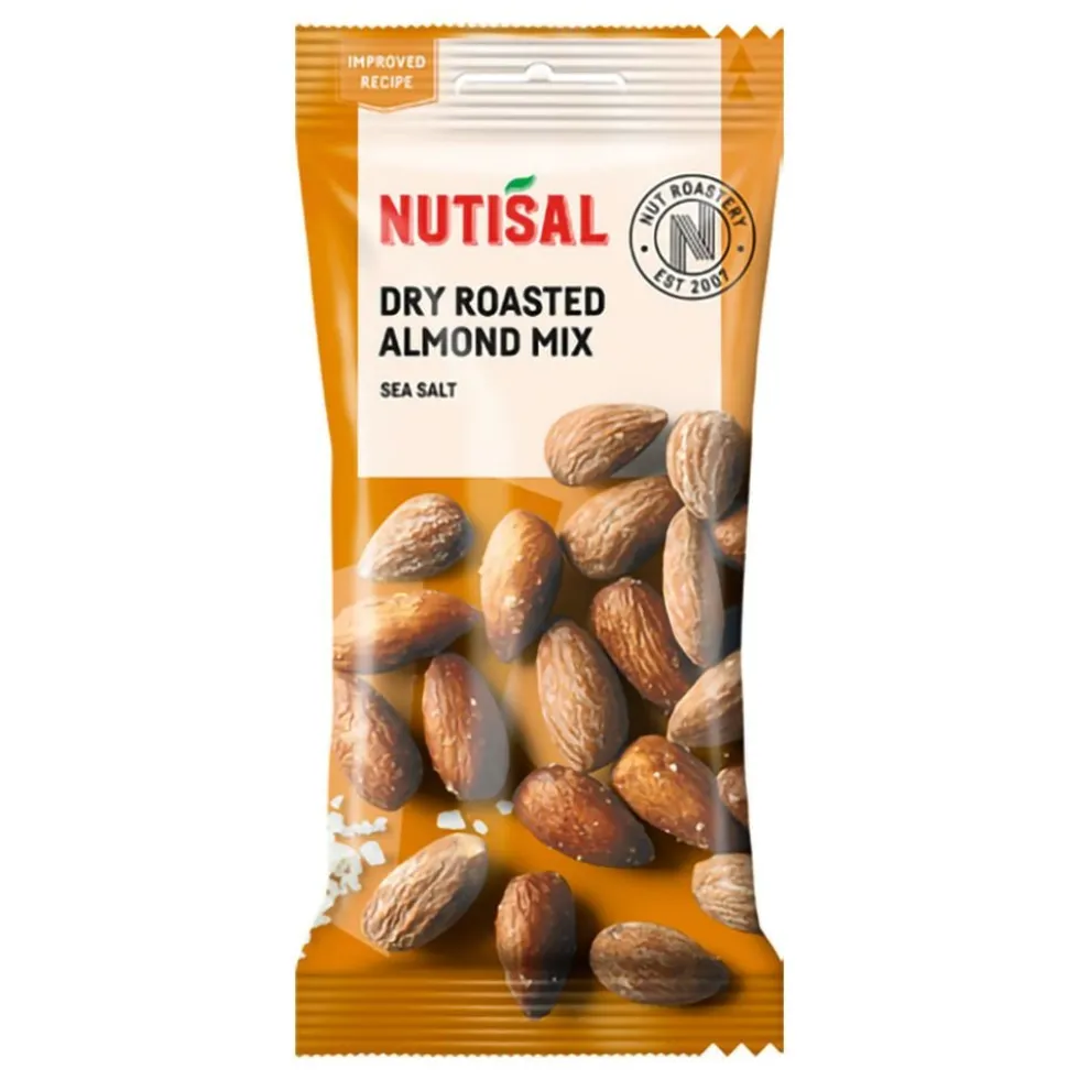 Nutisal Paahdetut Mantelit Pussissa