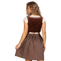 Oktoberfest Dirndl Jula Ruskea Deluxe Naamiaisasu