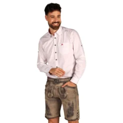 Oktoberfest Lederhosen -shortsit Super Deluxe Vintage Beige