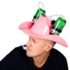Olutkypärä Cowboy Pinkki