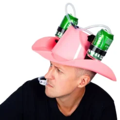 Olutkypärä Cowboy Pinkki