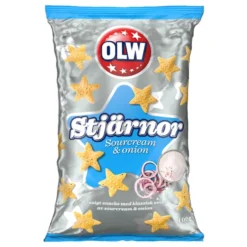 OLW Stjärnor Sourcream & Onion