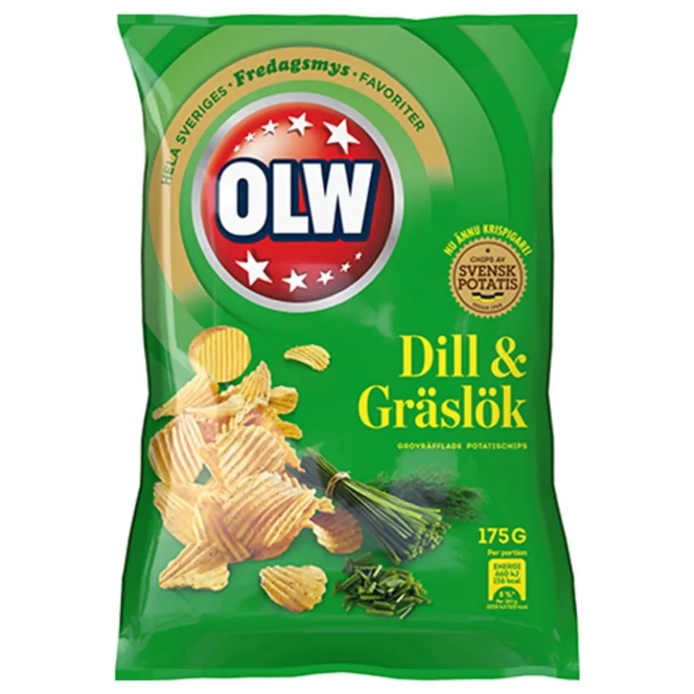 OLW Tilli & Ruohosipuli Chips