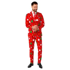 OppoSuits Festivity Red Puku