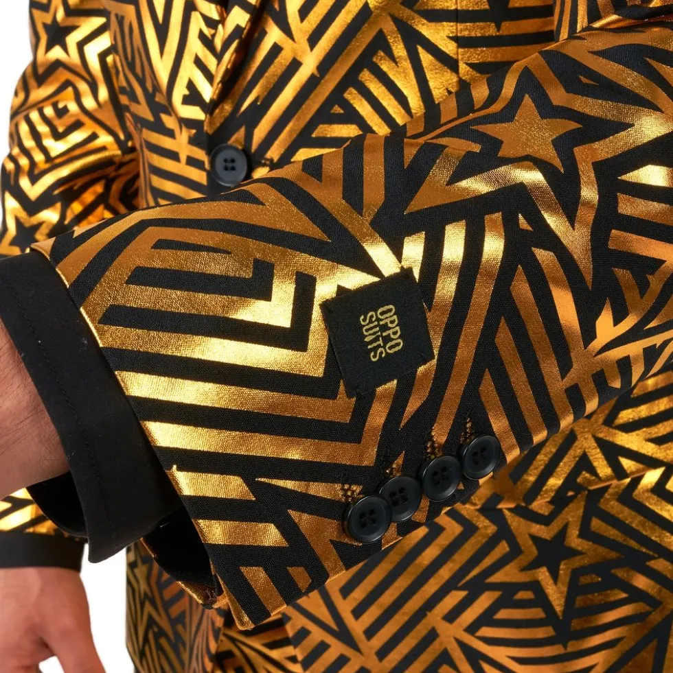 OppoSuits Golden Geo Star Puku