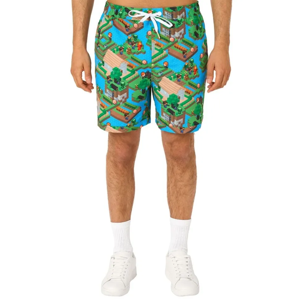 OppoSuits Minecraft Overworld Shorts Puku