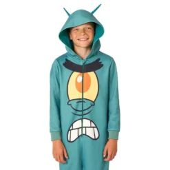 OppoSuits Paavo Pesusieni Plankton Lasten Onesie-haalari