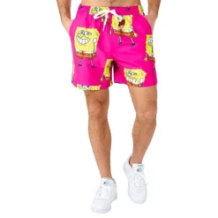 OppoSuits Paavo Pesusieni Vaaleanpunaiset Shortsipuku