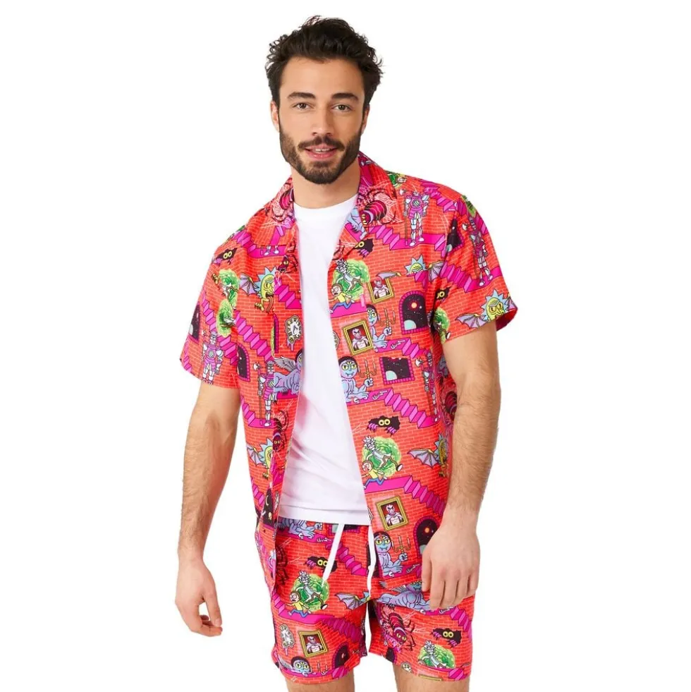 OppoSuits Rick & Morty Shorts Puku
