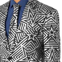 OppoSuits Silver Geo Star Puku